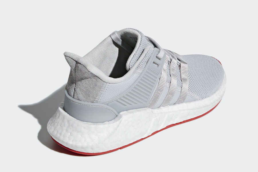 CQ2393,CQ2394,adidas,EQT Suppo  红色大底装扮！两款 EQT Boost 93/17 新配色即将发售