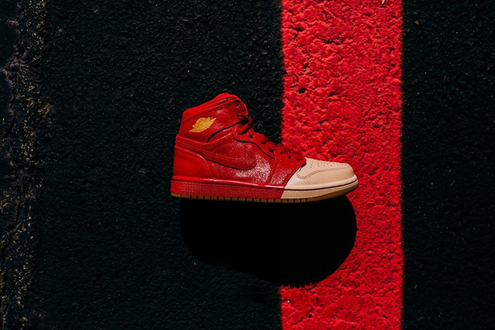 AJ1,Air Jordan 1,  女生专属配色！全新撞色设计 Air Jordan 1 美图欣赏