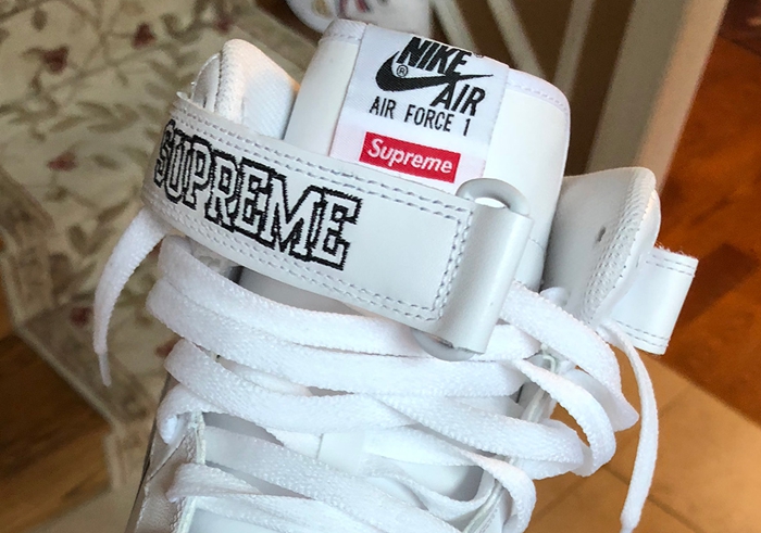 Supreme,Nike,Air Force 1,NBA  本月底正式发售！Supreme x Air Force 1 Mid ’07 官图释出