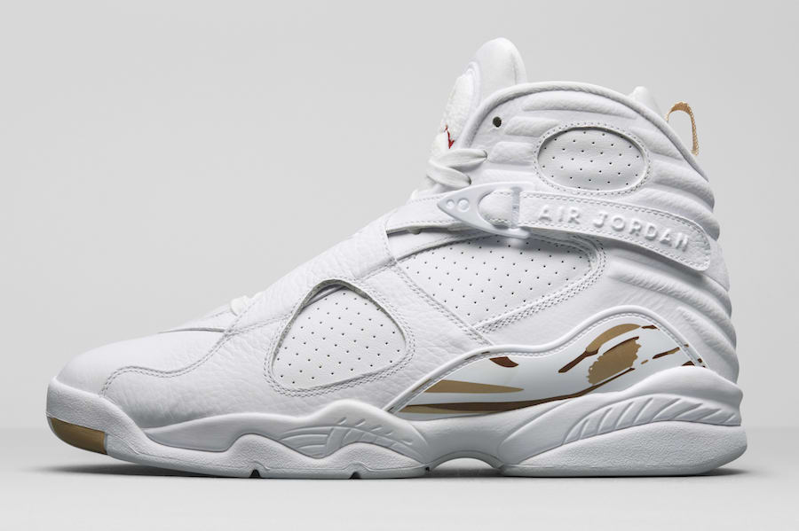 AA1239-135,AJ8,Air Jordan 8 AA1239-135-045 本月发售，黑色和白色款 Air Jordan 8 OVO 官图释出