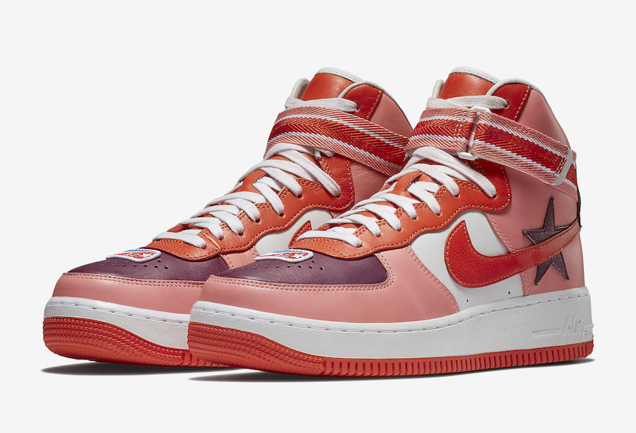 AQ3366-600,AF1,Air Force 1,Nik AQ3366-600 Vintage and unique! RT x Air Force 1 Hi comes in a bright new colorway!