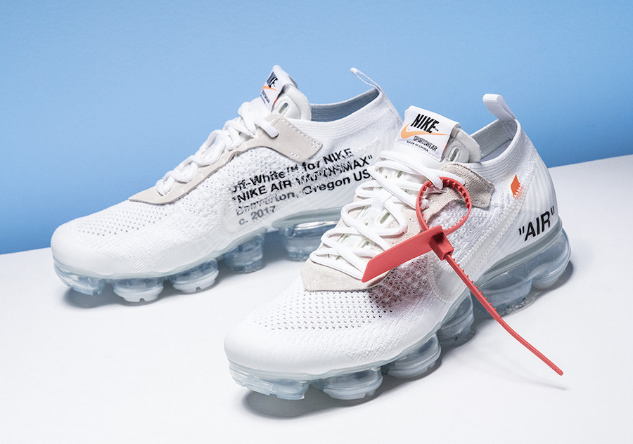 AA3831-100,VaporMax,OFF-WHITE AA3831-100 本月发售！白色款 OFF-WHITE x VaporMax 更为清爽亮眼！