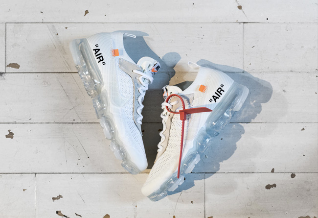 AA3831-100,VaporMax,OFF-WHITE AA3831-100 本月发售！白色款 OFF-WHITE x VaporMax 更为清爽亮眼！