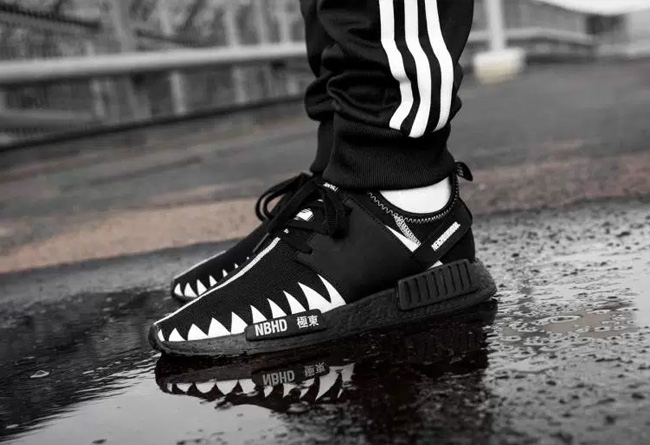 NMD,NBHD,NEIGHBORHOOD  凶猛的上脚效果！NBHD x adidas NMD R1 本周发售