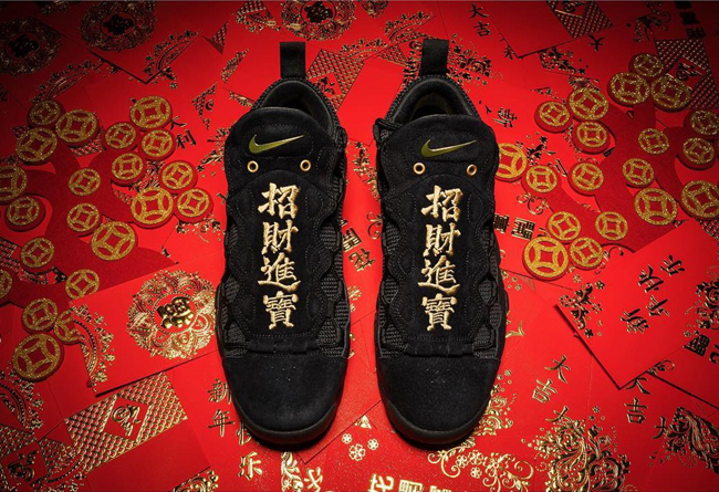 Nike,Air More Money,招财进宝  招财进宝！Nike Air More Money “CNY” 美图欣赏