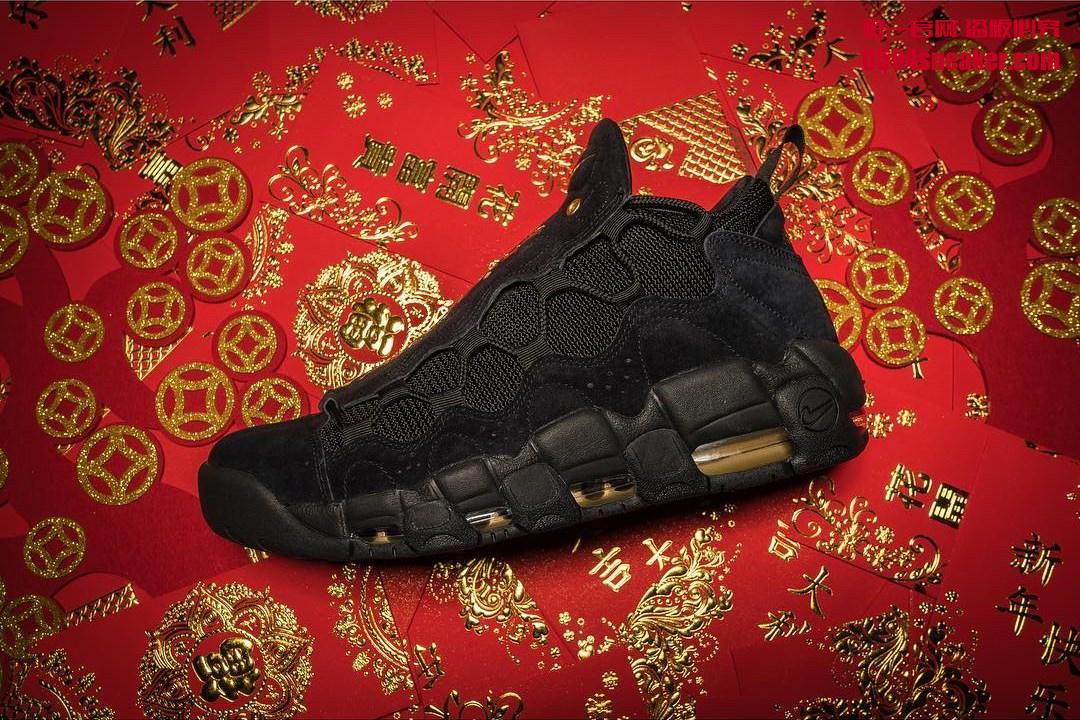 Nike,Air More Money,招财进宝  招财进宝！Nike Air More Money “CNY” 美图欣赏