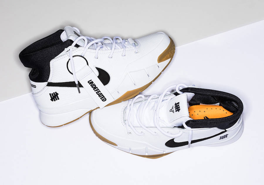 Kobe 1,ZK1,UNDFTD,Nike  实物美图抢先看！UNDFTD x Zoom Kobe 1 Protro 细节近赏