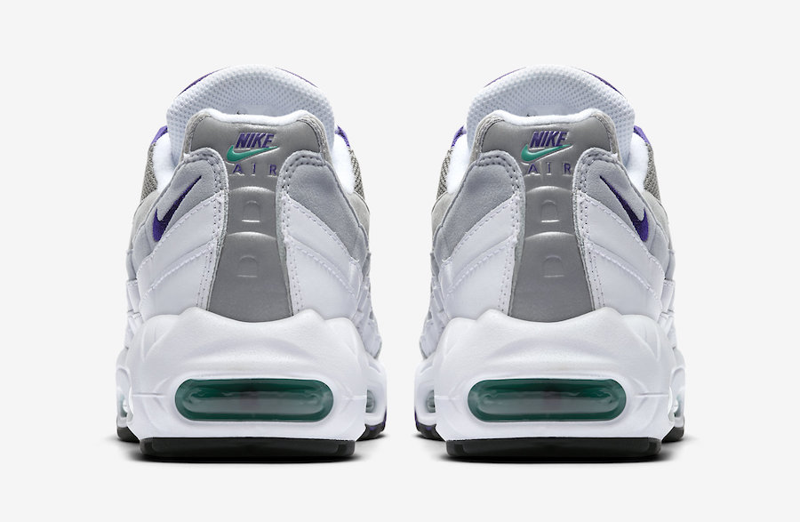 Nike,Air Max 95,Grape,307960-1  清爽又活力十足！元年紫葡萄 Air Max 95 OG “Grape” 即将发售