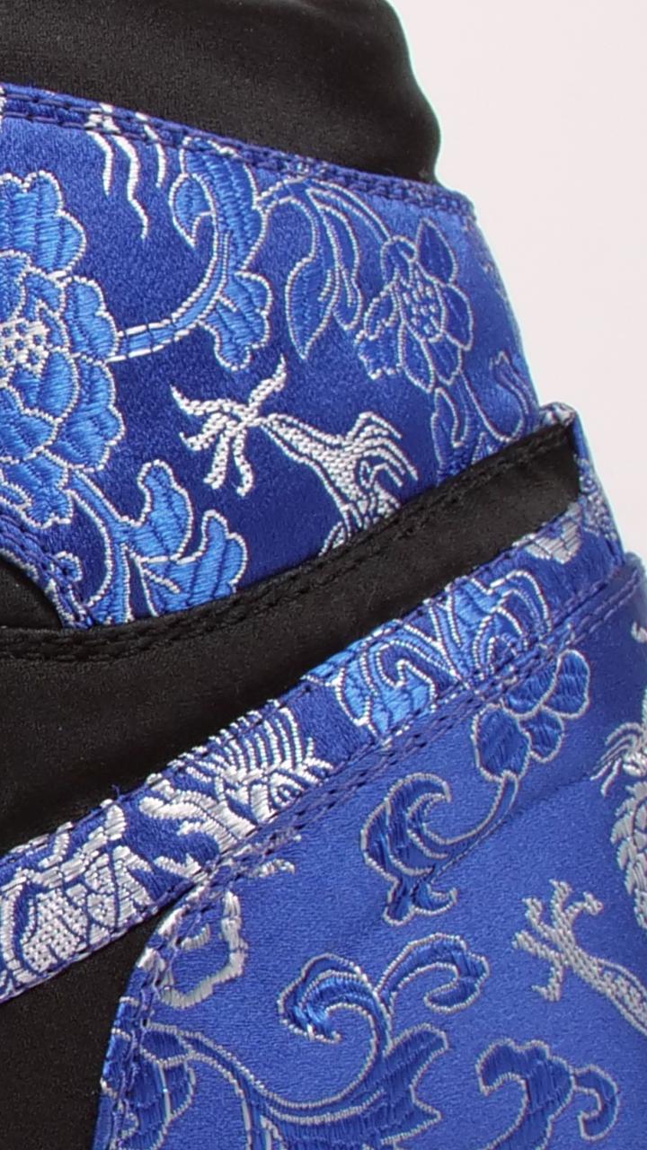 AJ1,Air Jordan 1 Chinese style! These two silk Air Jordan 1's will be available soon!