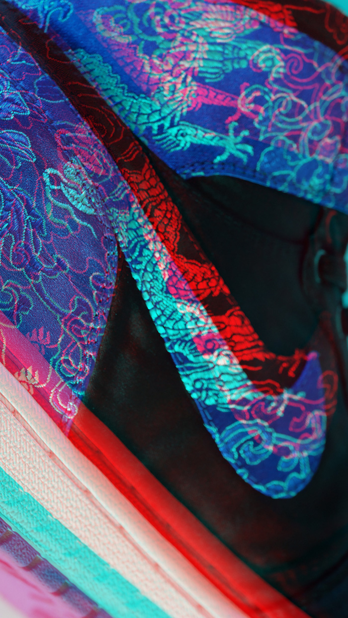 AJ1,Air Jordan 1 Chinese style! These two silk Air Jordan 1's will be available soon!