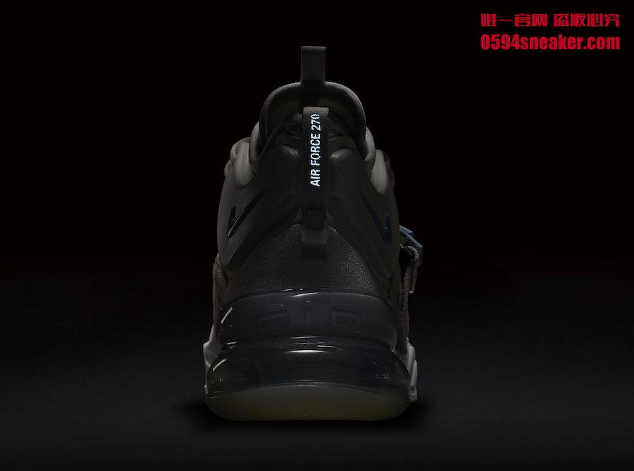 Nike,Air Force 270,AH6772-003  幻影配色！全新鞋型 Air Force 270 本周发售！