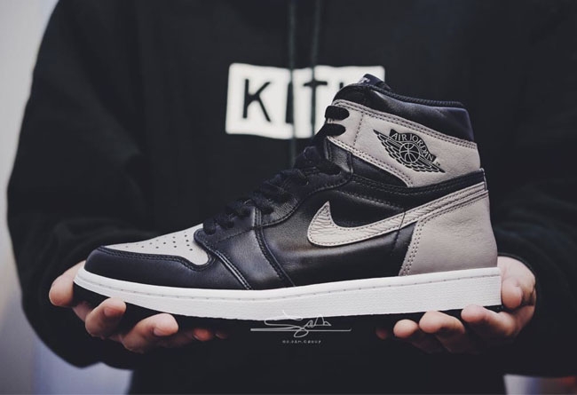 AJ1,Air Jordan 1,555088-013  皮质感人！Air Jordan 1 “Shadow” 将于 4 月 14 日发售