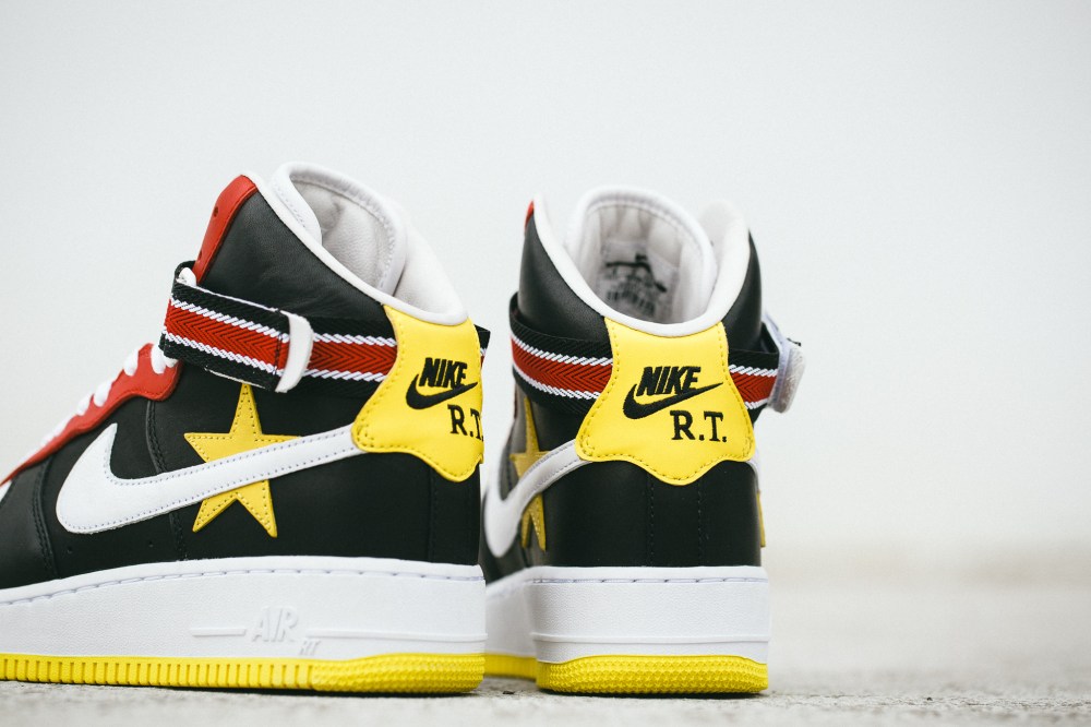 Nike,RT,Air Force 1,AQ3366-600 更加大胆复古！两双全新 RT x Air Force 1 Hi 实物美图曝光