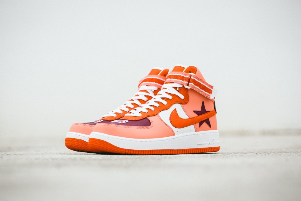 Nike,RT,Air Force 1,AQ3366-600 更加大胆复古！两双全新 RT x Air Force 1 Hi 实物美图曝光