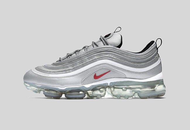 Nike,Air VaporMax 97  银子弹配色！Air VaporMax 97 全新配色本月发售