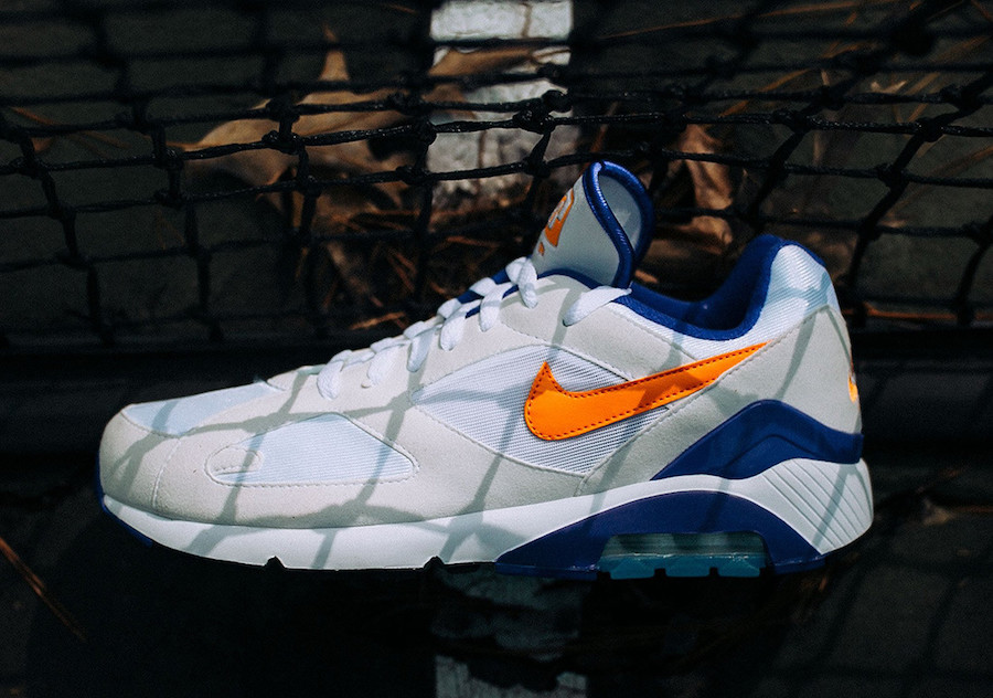 Nike,Air Max 180,615287-101  复古气息强烈！全新配色 Air Max 180 本月发售