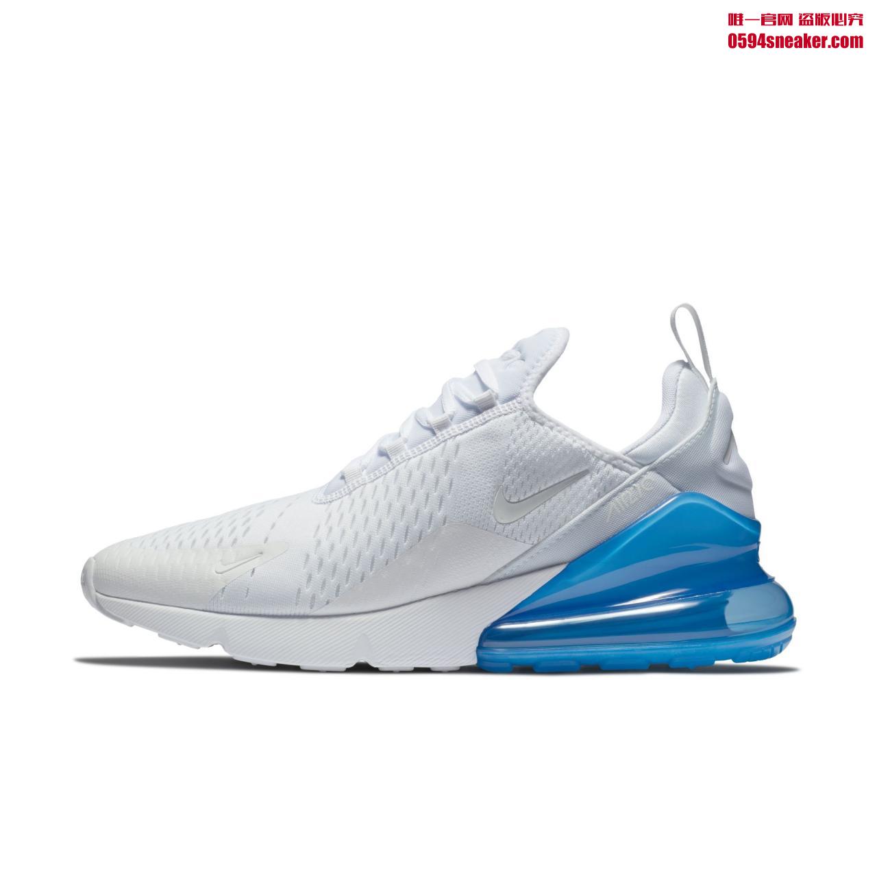 Nike,Air Max 270  蓝天白云配色！全新 Air Max 270 本月底发售