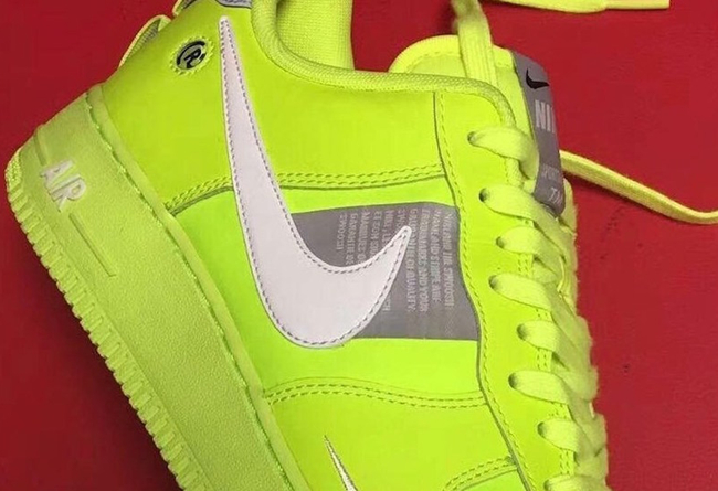 Nike,Air Force 1  超醒目的网球配色！Air Force 1 “Tennis Ball ” 实物曝光