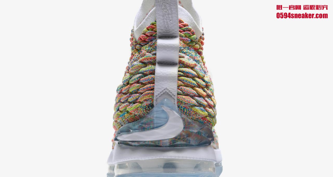 Nike,LeBron 15,897648-900  夏日清新气质！LeBron 15 “Fruity Pebbles” 下周发售