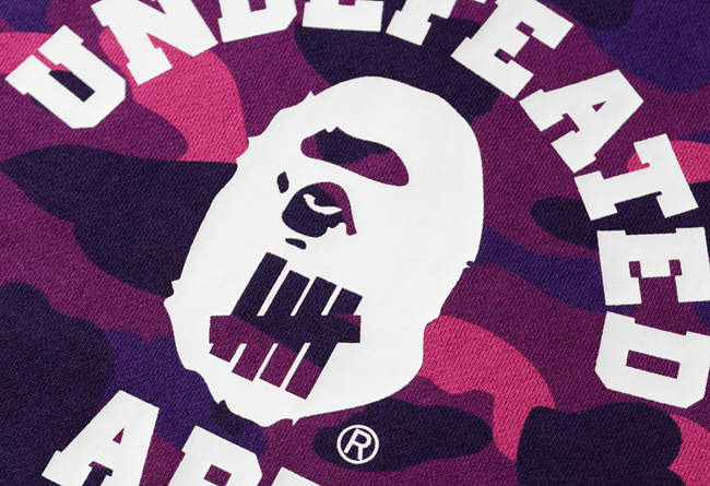 BAPE,UNDEFEATED  BAPE® x UNDEFEATED 2018 全新联名系列即将发售！