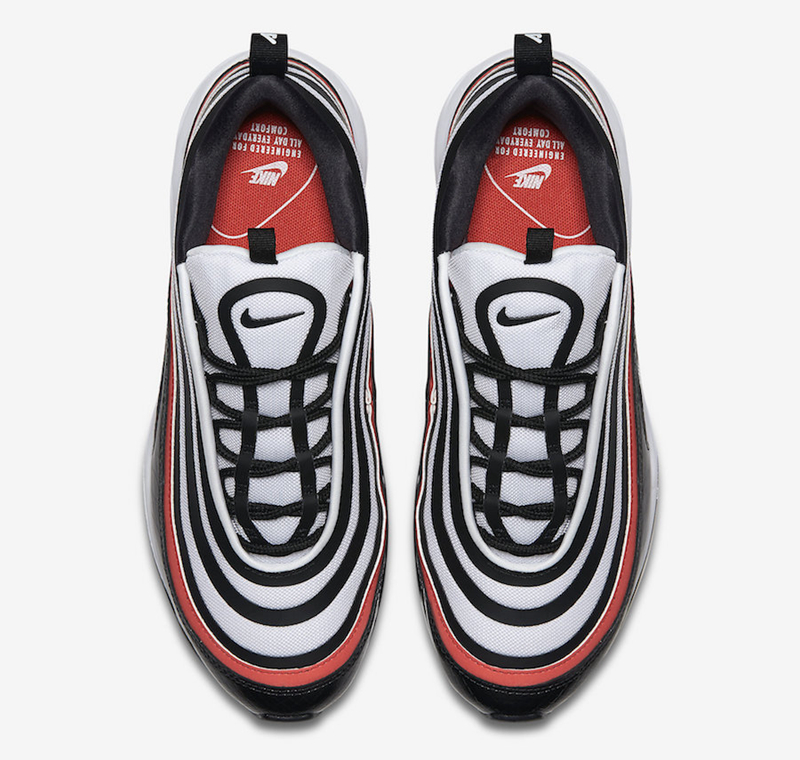 Nike,Air Max 97 Ultra,AH6806-0  一缕公牛红！Nike Air Max 97 Ultra 全新配色释出