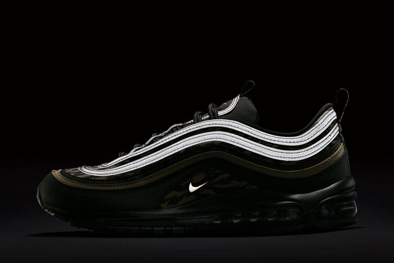 Nike,Air Max 97  军旅风回归！Nike Air Max 97 全新迷彩套装释出