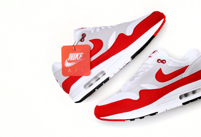 Nike,Air Max 1 Anniversary,908  元祖白红！Nike Air Max 1 “Anniversary” 再度发售