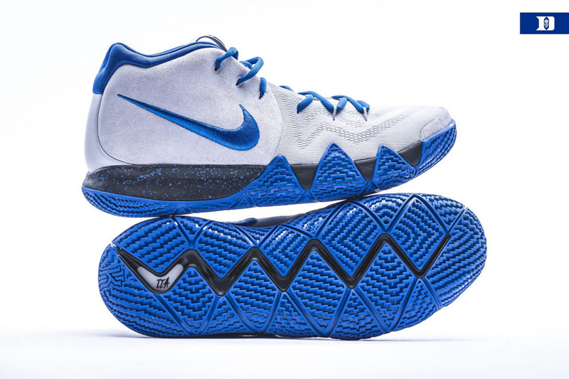 Nike,Nike Kyrie 4  蓝魔新战靴！Nike Kyrie 4 “Duke” PE 实物曝光