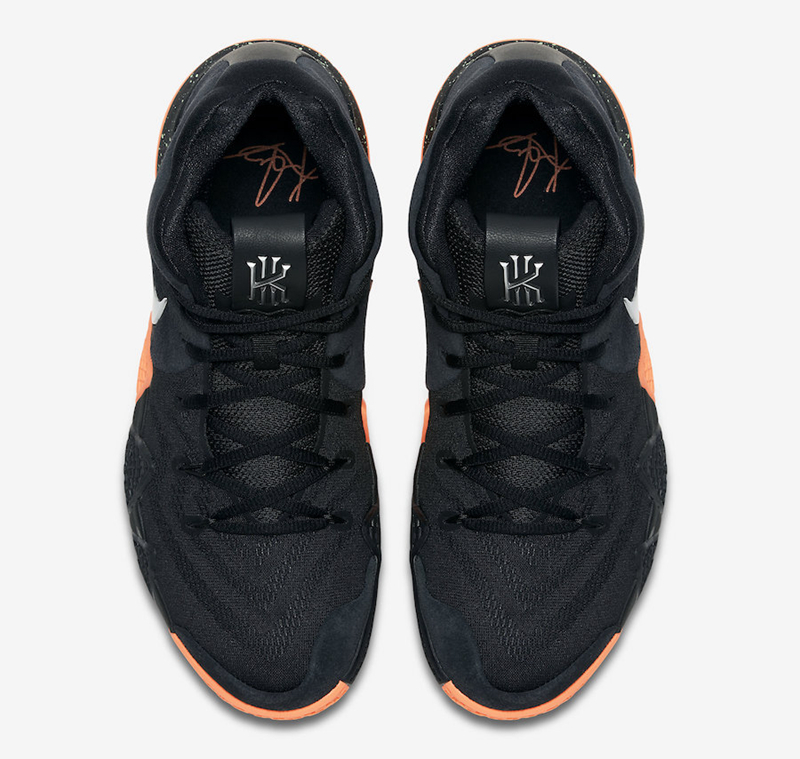 Nike,Nike Kyrie 4,943806-010 醒目黑橙！Nike Kyrie 4 全新配色即将发售