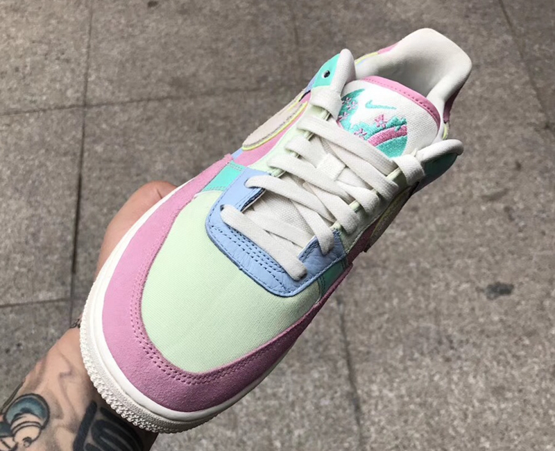 Nike,Air Force 1 Low,AH8462-40  诱人彩蛋！Nike Air Force 1 Low Easter Egg 最新细节近赏