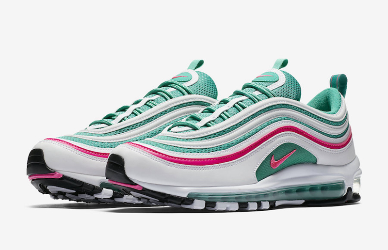 Nike,Air Max 97,921826-102  南海岸配色！Nike Air Max 97 “South Beach” 惊艳亮相