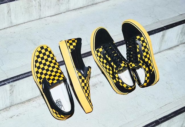 Vans,californiadept  黑黄棋盘格！Vans x California Dept. 联名现已发售