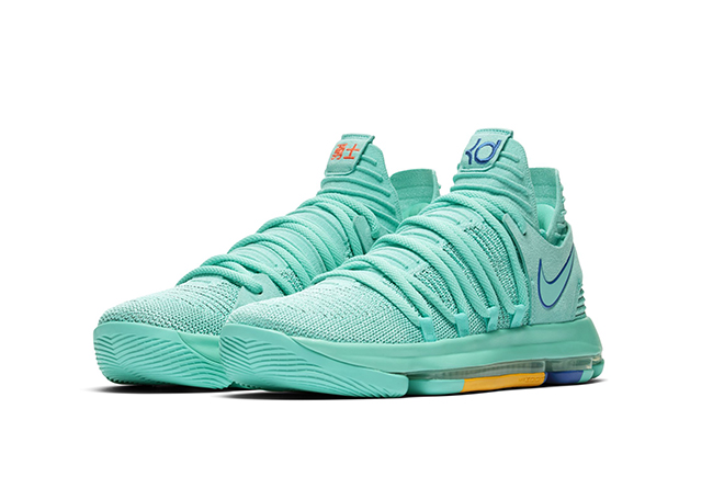 Nike,KD 10  清爽薄荷绿！Nike KD 10 全新城市配色官图曝光