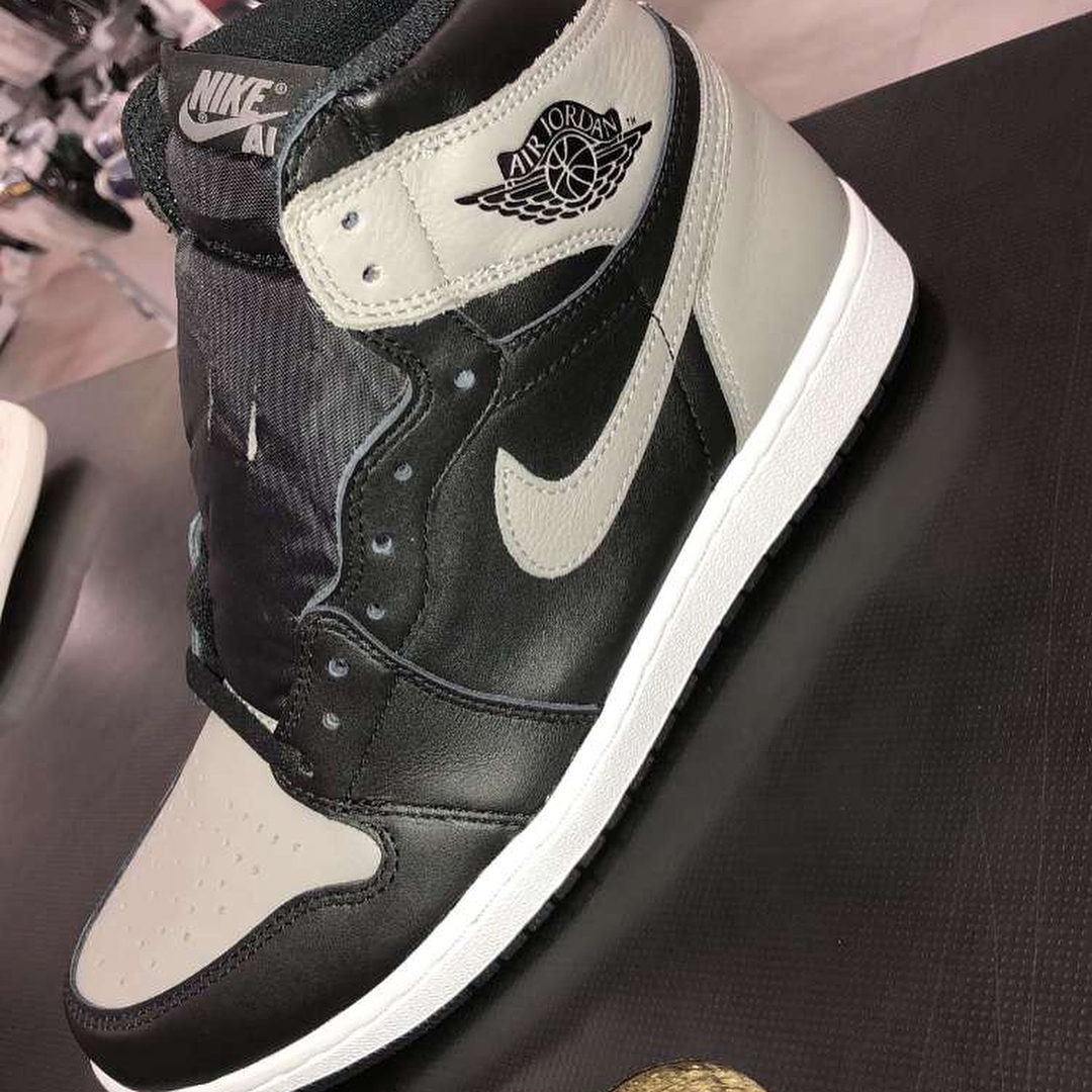 AJ1,Air Jordan 1,555088-013  皮质感人！Air Jordan 1 “Shadow” 将于 4 月 14 日发售