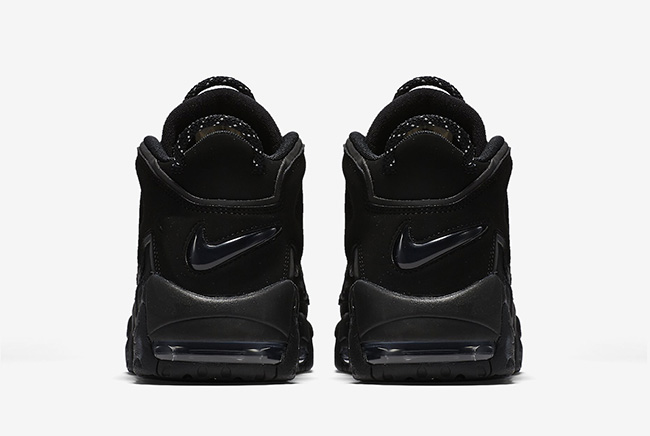 Nike,Air More Uptempo  纯黑大 Air！3M 反光的 Air More Uptempo 本周发售！