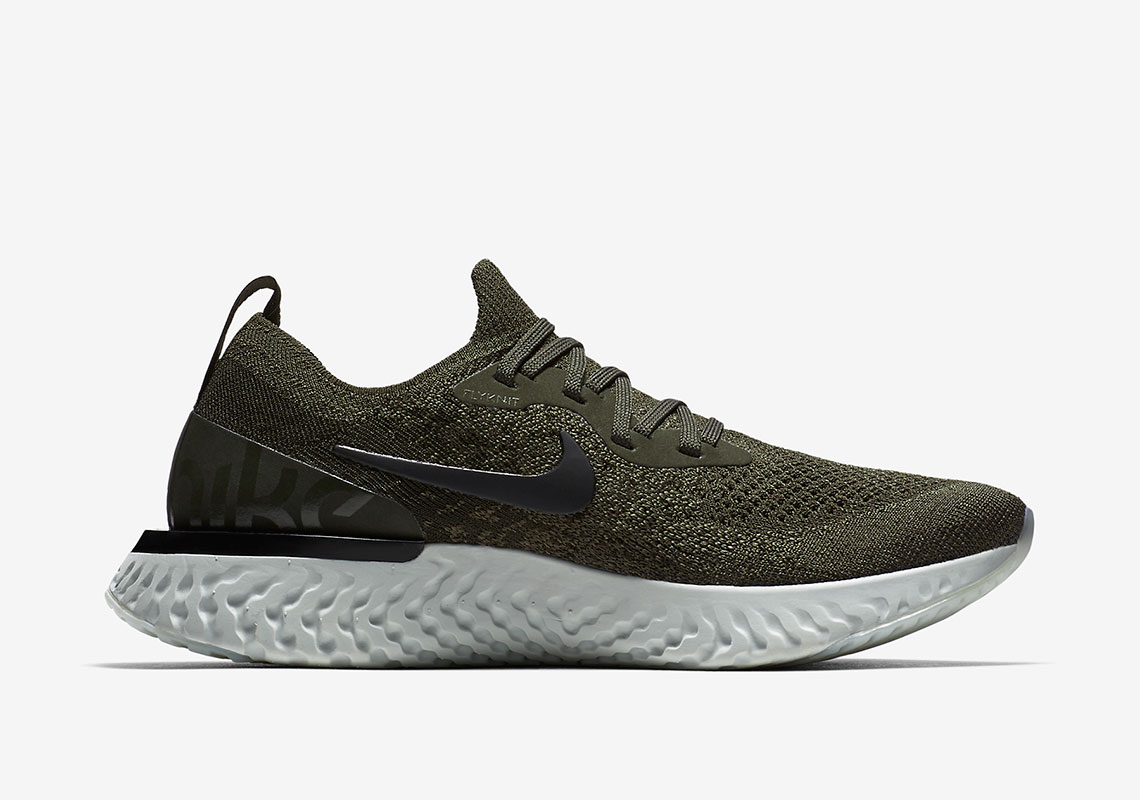 Nike,Epic React,AQ0070-300  硬朗军绿色登场！全新 Epic React FK 本月发售