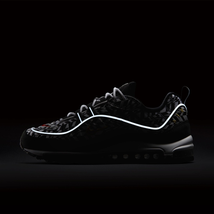 Nike,Air Max 98  复古摩登风格！全新 Air Max 98 “AOP” 官图释出