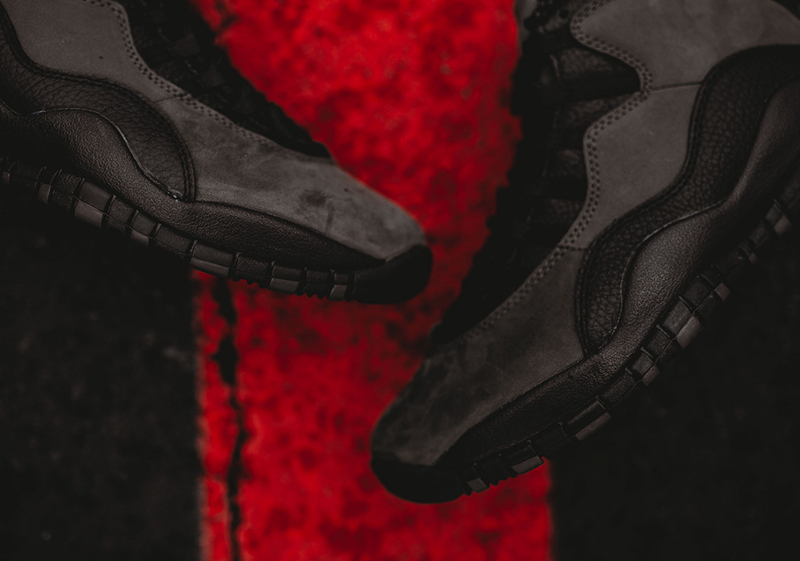 Air Jordan 10,AJ10,310805-002  本月发售！Air Jordan 10 “Dark Shadow” 实物图赏