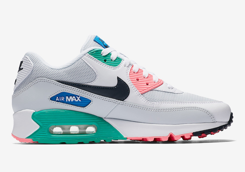 Nike,Air Max 90,AJ1285-100  夏日清爽配色！Nike Air Max 90 “Watermelon” 现已登场