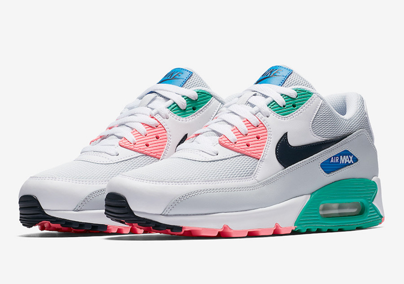 Nike,Air Max 90,AJ1285-100  夏日清爽配色！Nike Air Max 90 “Watermelon” 现已登场