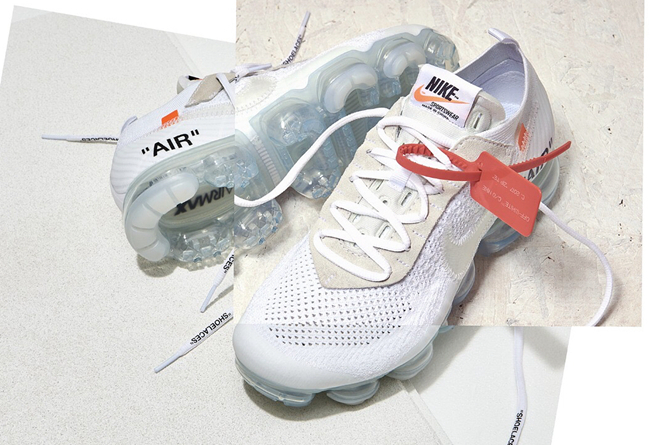 Nike,OFF-WHITE,Air VaporMax,AA  白色 OFF-WHITE x Air VaporMax 官图释出，或将本周发售！