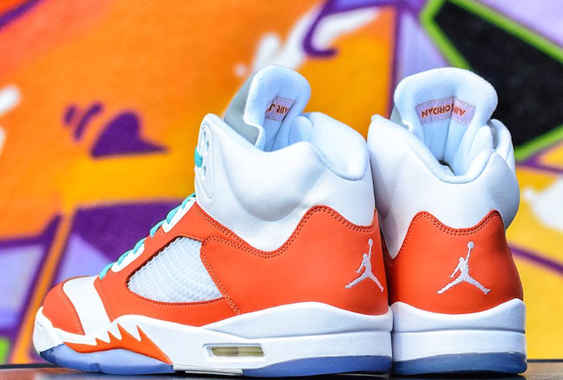 Air Jordan 5,AJ5  安东尼名下足球队专属配色！Air Jordan 5 “PRFC” 浮现网络