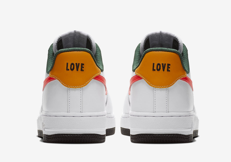 Nike,Air Force 1 Low,AF1,AR543  用球鞋传递爱！Nike Air Force 1 Low “Love” 即将登场