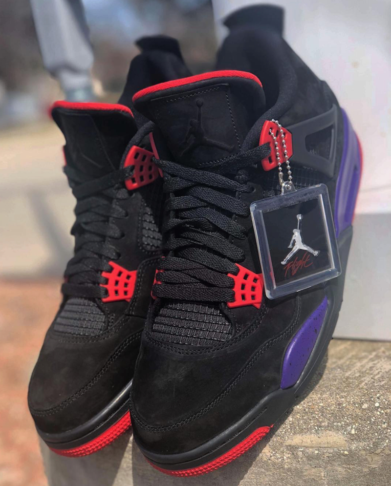 Air Jordan 4,AJ4,AQ3816-056  猛龙配色！Air Jordan 4 NRG “Raptors” 实物曝光
