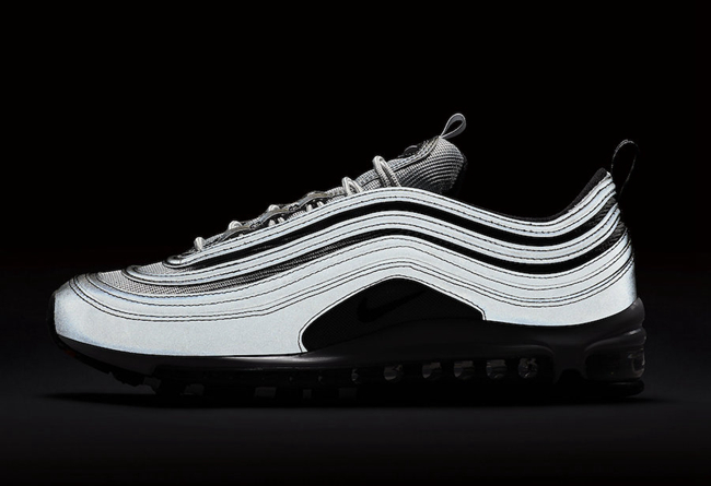 Nike,Air Max 97,12834-007  升级版银子弹！Air Max 97 “Reflect Silver” 即将登场