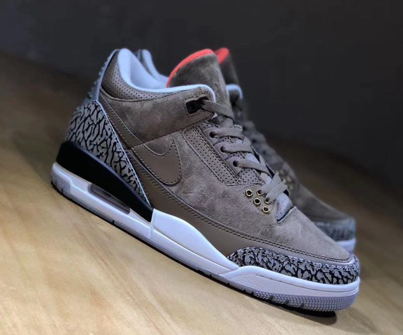 AJ3,Air Jordan 3 绒面质感不俗！Air Jordan 3 JTH “Bio Beige” 最新实物图赏