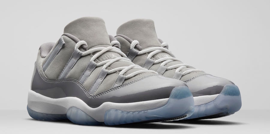 528895-003,AJ11,Air Jordan 11 528895-003 AJ11 更为百搭！酷灰 Air Jordan 11 Low “Cool Grey” 即将发售！