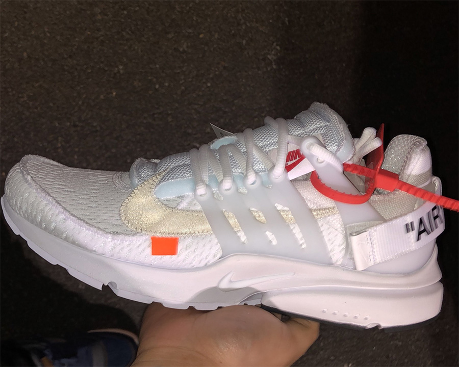 OFF-WHITE,Air Presto,Nike  有黑有白！两个全新配色 OFF-WHITE x Nike Air Presto 刚刚曝光！