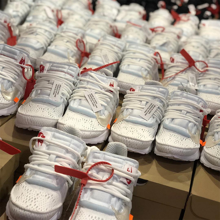 OFF-WHITE,Air Presto,Nike  有黑有白！两个全新配色 OFF-WHITE x Nike Air Presto 刚刚曝光！