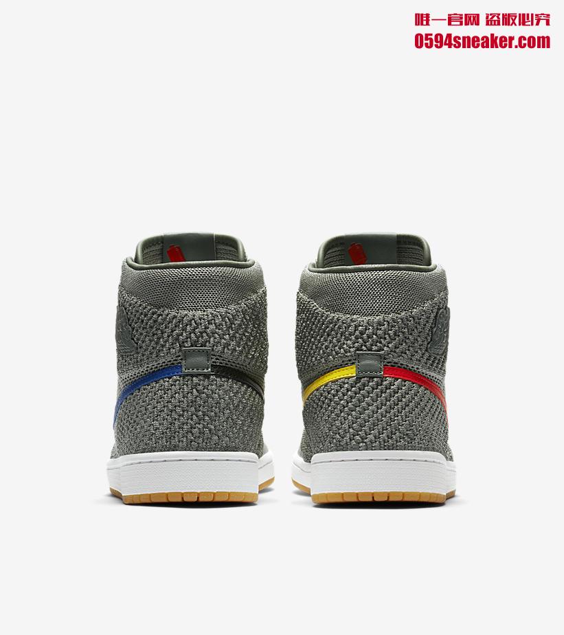 919704-333,AJ1,Air Jordan 1 919704-333 一双鞋 4 个颜色的大钩！这双 Air Jordan 1 Flyknit 明日发售